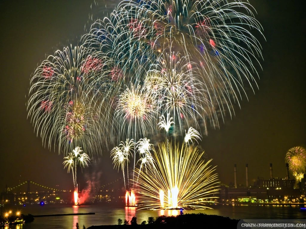 New Year Fireworks Wallpapers Crazy Frankenstein