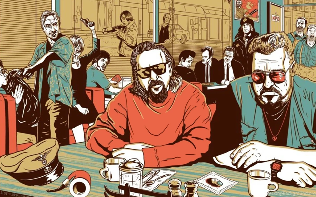Movie Characters, Pulp Fiction, Reservoir Dogs, The Big Lebowski ...