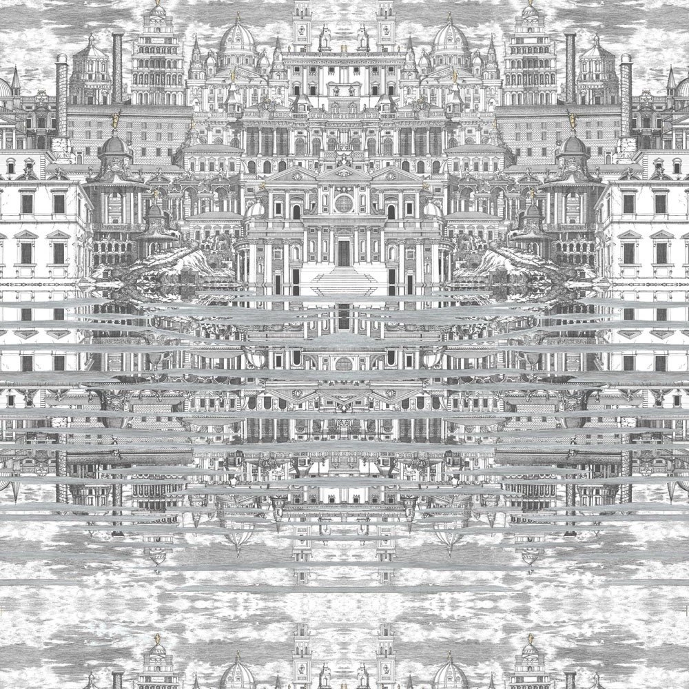 Fornasetti Riflesso Wallpapers