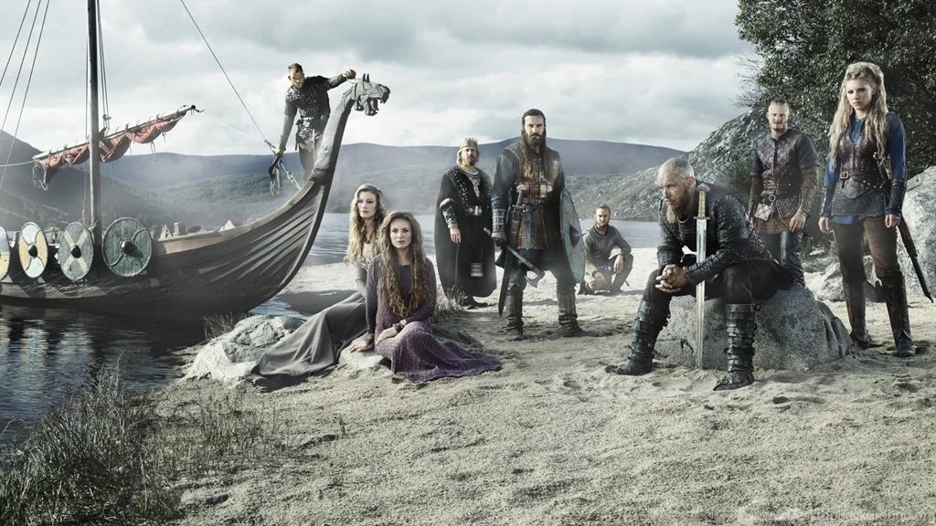 Viking Warriors Berserkers Wallpaper.