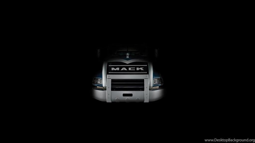 Wallpapers Volvo Trucks Mack Truck Front In Dark Hd 1600x900 ...