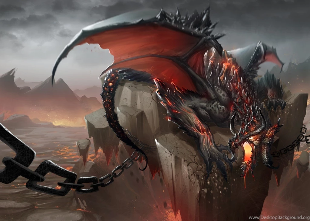 Dragon De Lava Computer Wallpapers, Desktop Backgrounds ...