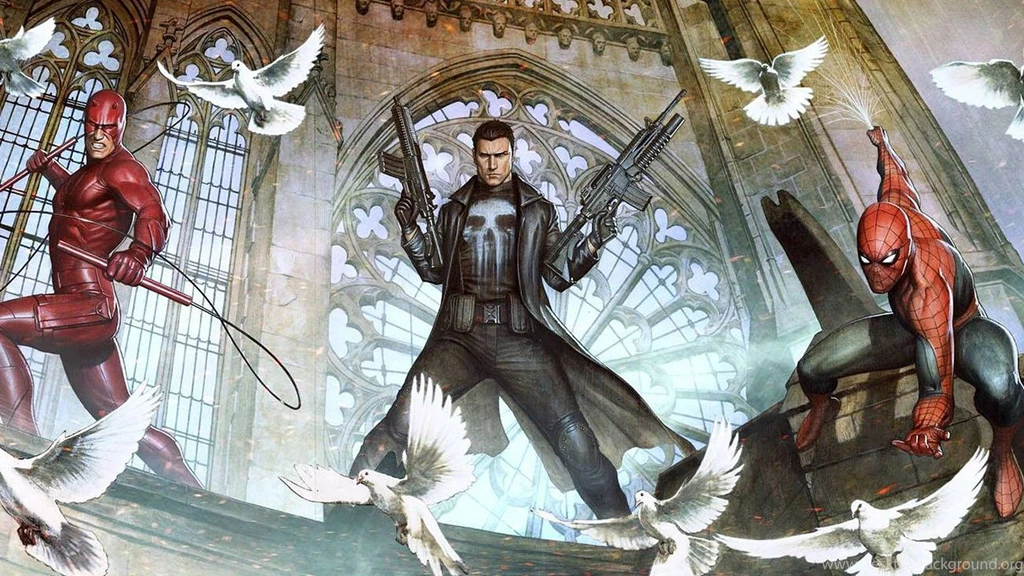 Spider Man, Punisher And Daredevil Wallpapers Walmage.com ...