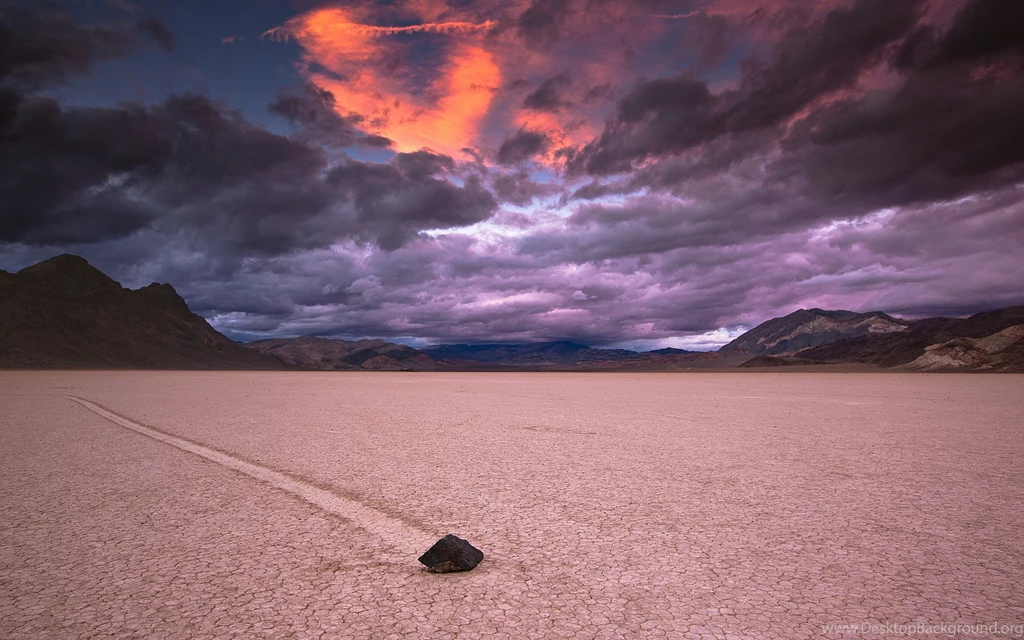 Nevada Desert Sunset Landscapes Travel Path Trail Crack Mountains ...