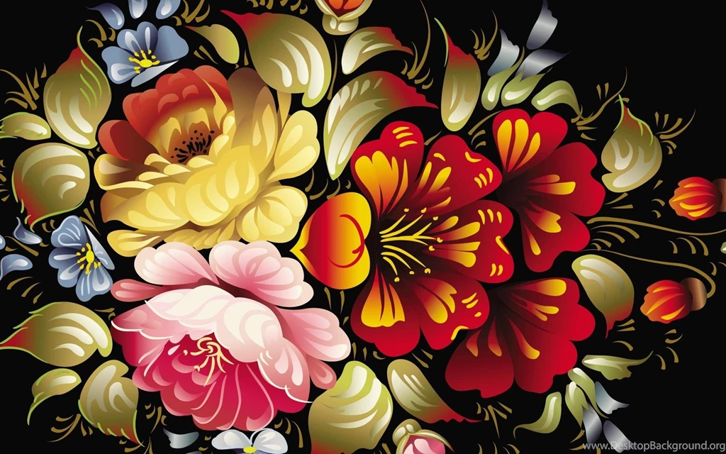14 Flowers Abstract Art Wallpapers :: Abstract Art Desktop Wallpapers
