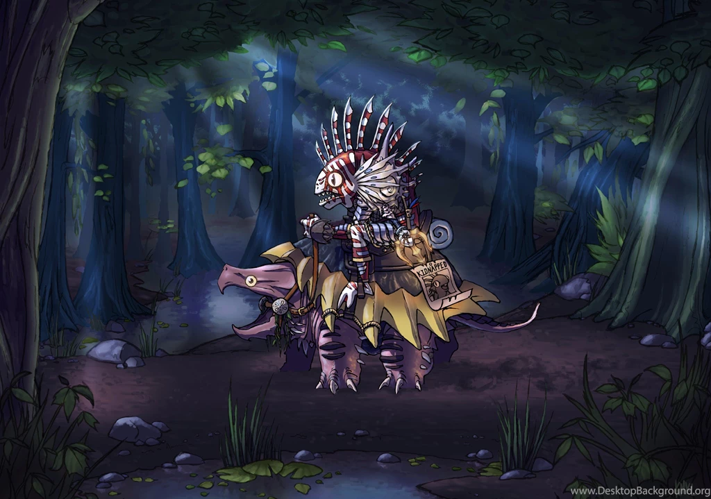 Paintings, Video Games, World Of Warcraft, Forest, Murloc, Fan Art ...