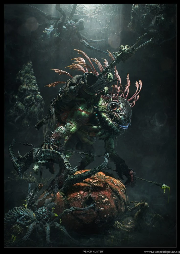 Venom Hunter By Tes / Character 3dtotal.com