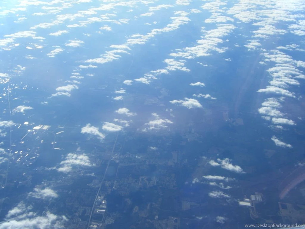 Flying High Above The Clouds