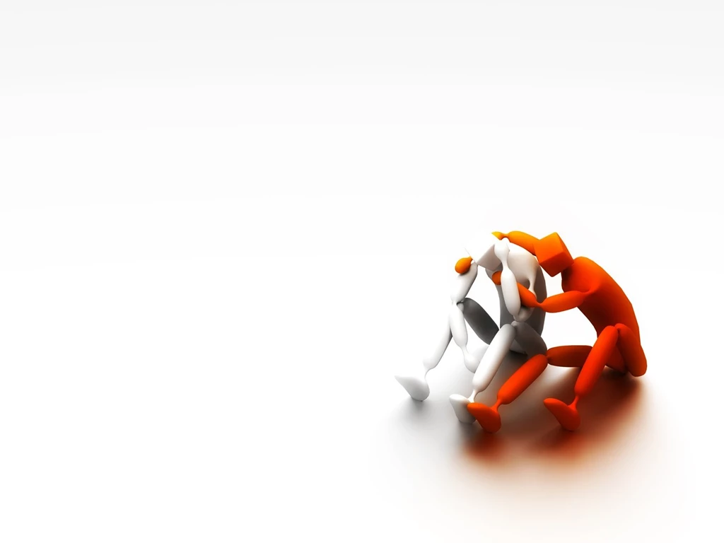 Friends red and white boxhead 3D desktop 1600x1200 wanted ...