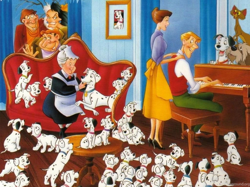 My Free Wallpapers Cartoons Wallpapers : 101 Dalmatians