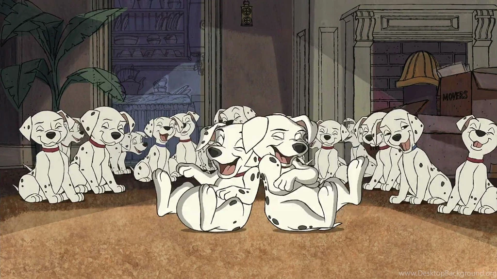 101 DALMATIANS Comedy Adventure Family Dog Puppy 100 Dalmatians ...
