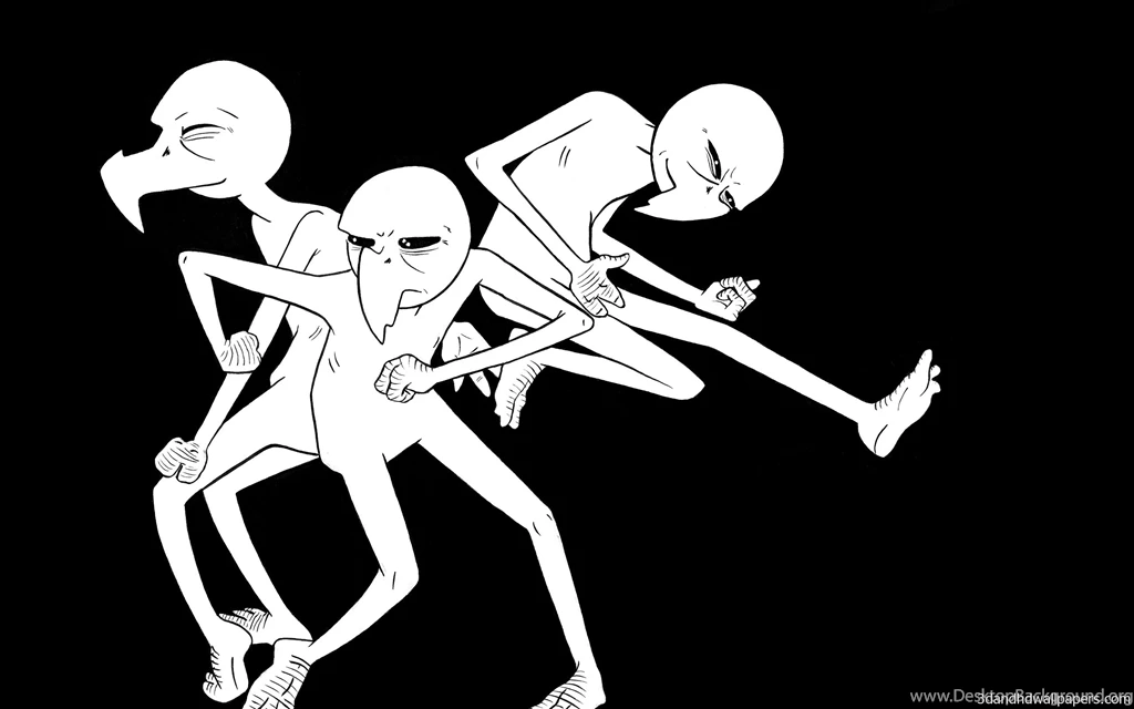 Black Backgrounds White Cartoon Dancing HD Wallpapers ...