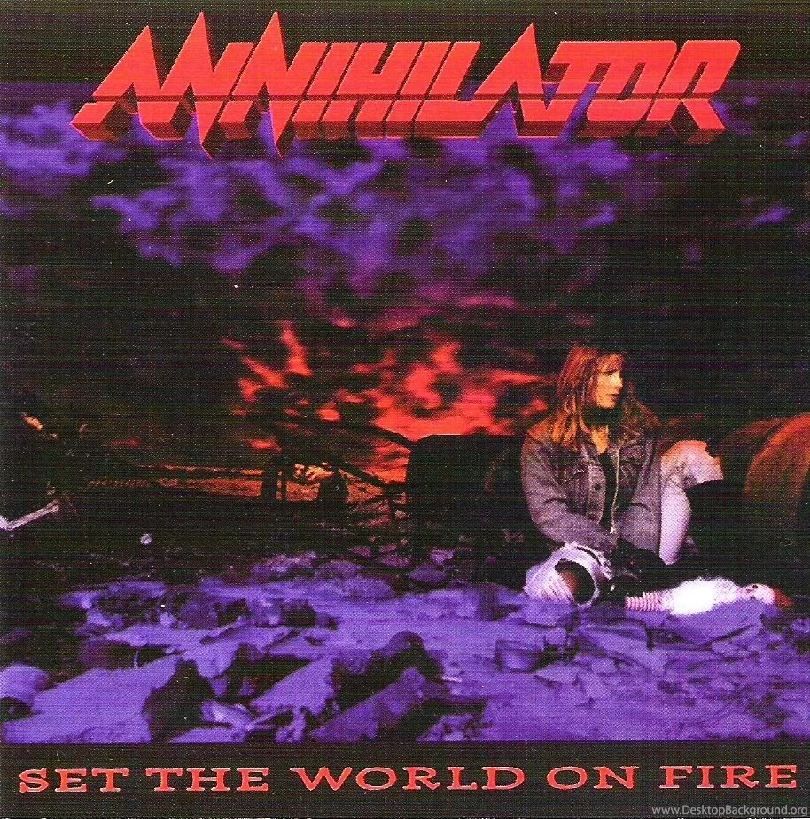 Annihilator Set The World On Fire Photo By Hammerhaert
