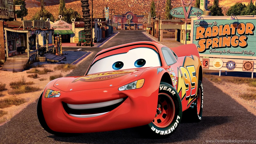 Lightning McQueen And Mater And Sally Wallpaper.