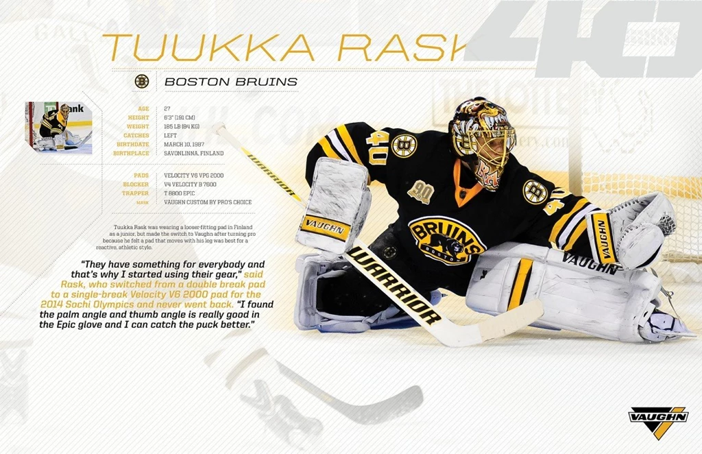 InGoal Desktop Wallpapers Presented By Vaughn Hockey – Tuukka Rask ...