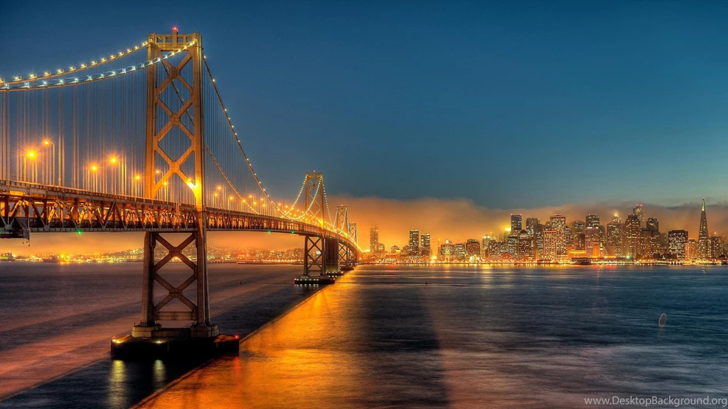 Fabulous Frisco Bay Bridge Hdr (