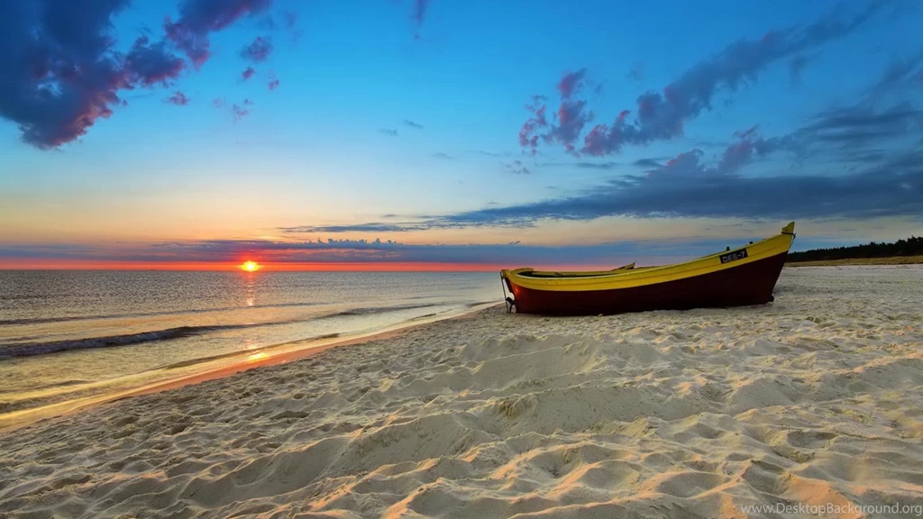 Sunset Beach Laptops Wallpapers