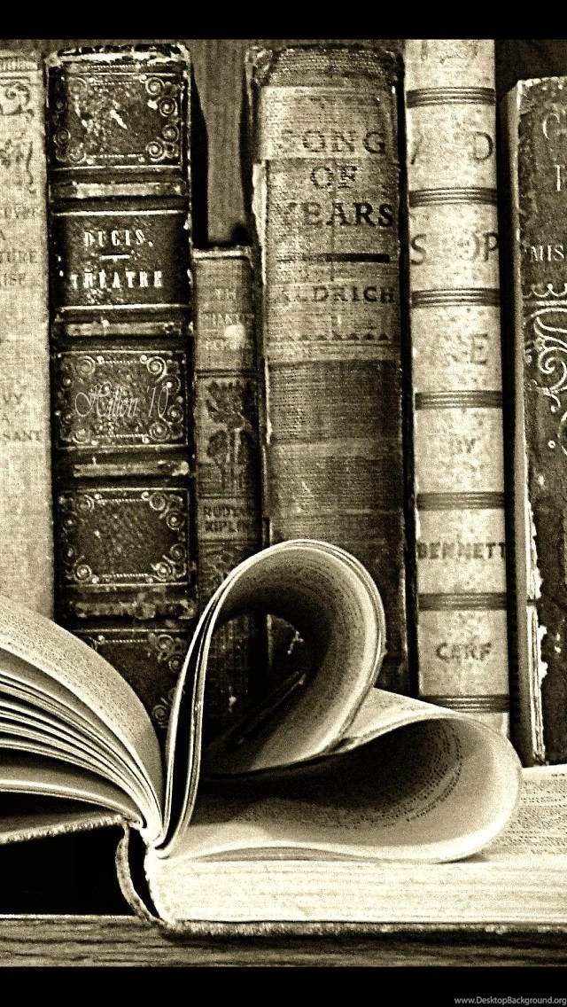 Old Books Wallpapers Free iPhone Wallpapers