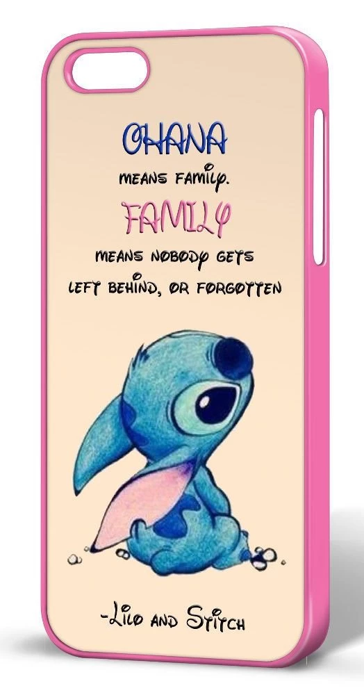 Disney Lilo And Stitch Quote Novelty Hard Case For iPhone 4/4s/5 ...