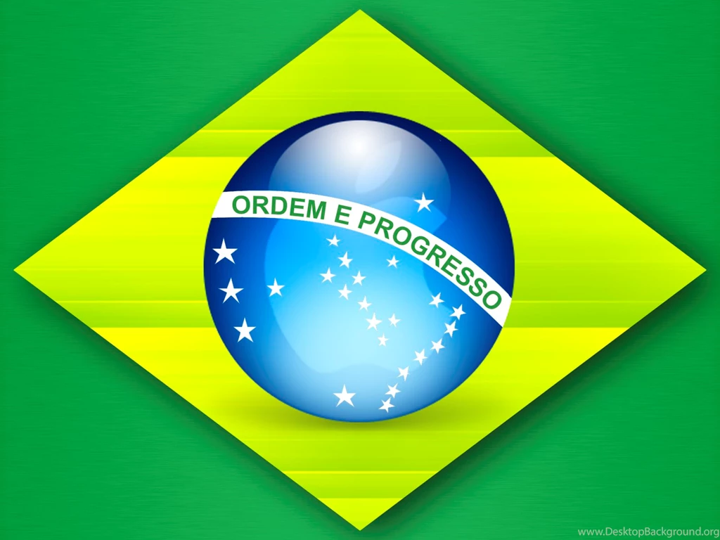 Brazilian Flag 3D Wallpapers HD
