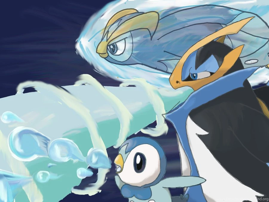 Piplup Prinplup Empoleon By TheFrymon On DeviantArt