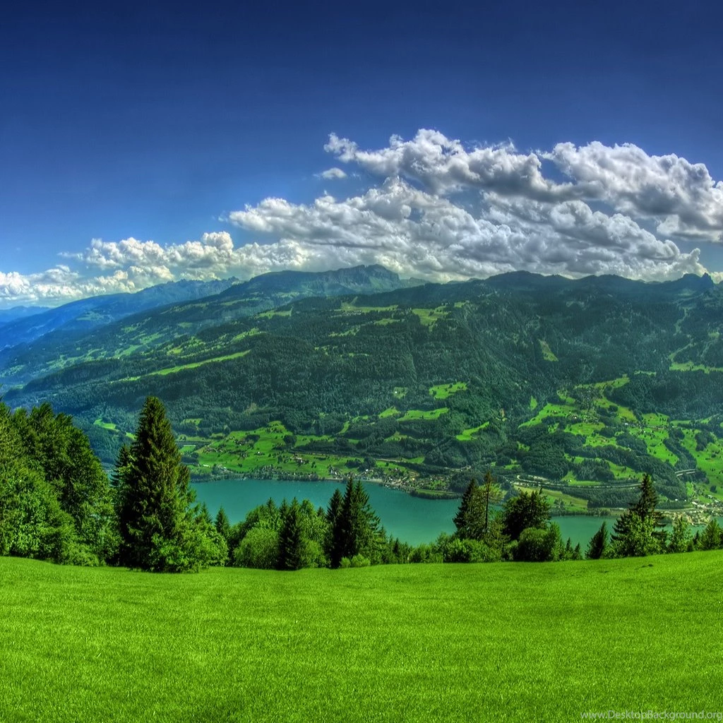 Boat On Lake Ipad Wallpapers