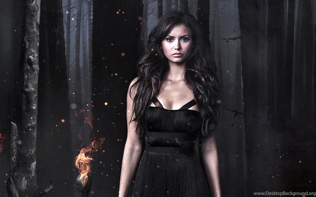 Nina Dobrev In The Vampire Diaries Wallpapers