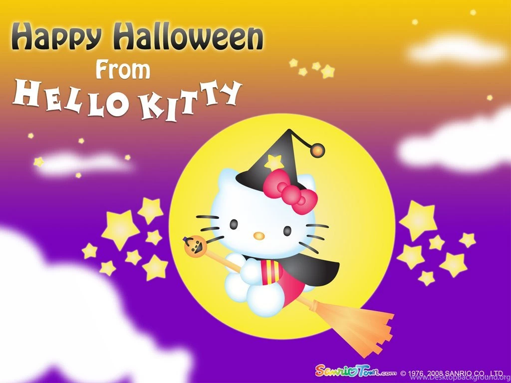 Free Hello Kitty Halloween Wallpaper Images