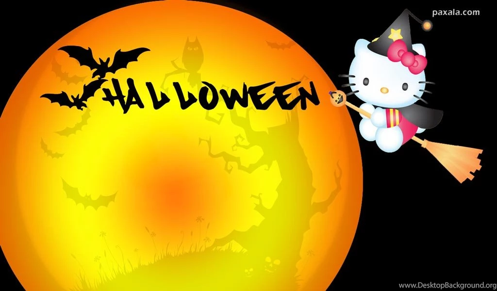 Free Hello Kitty Halloween Wallpaper Images