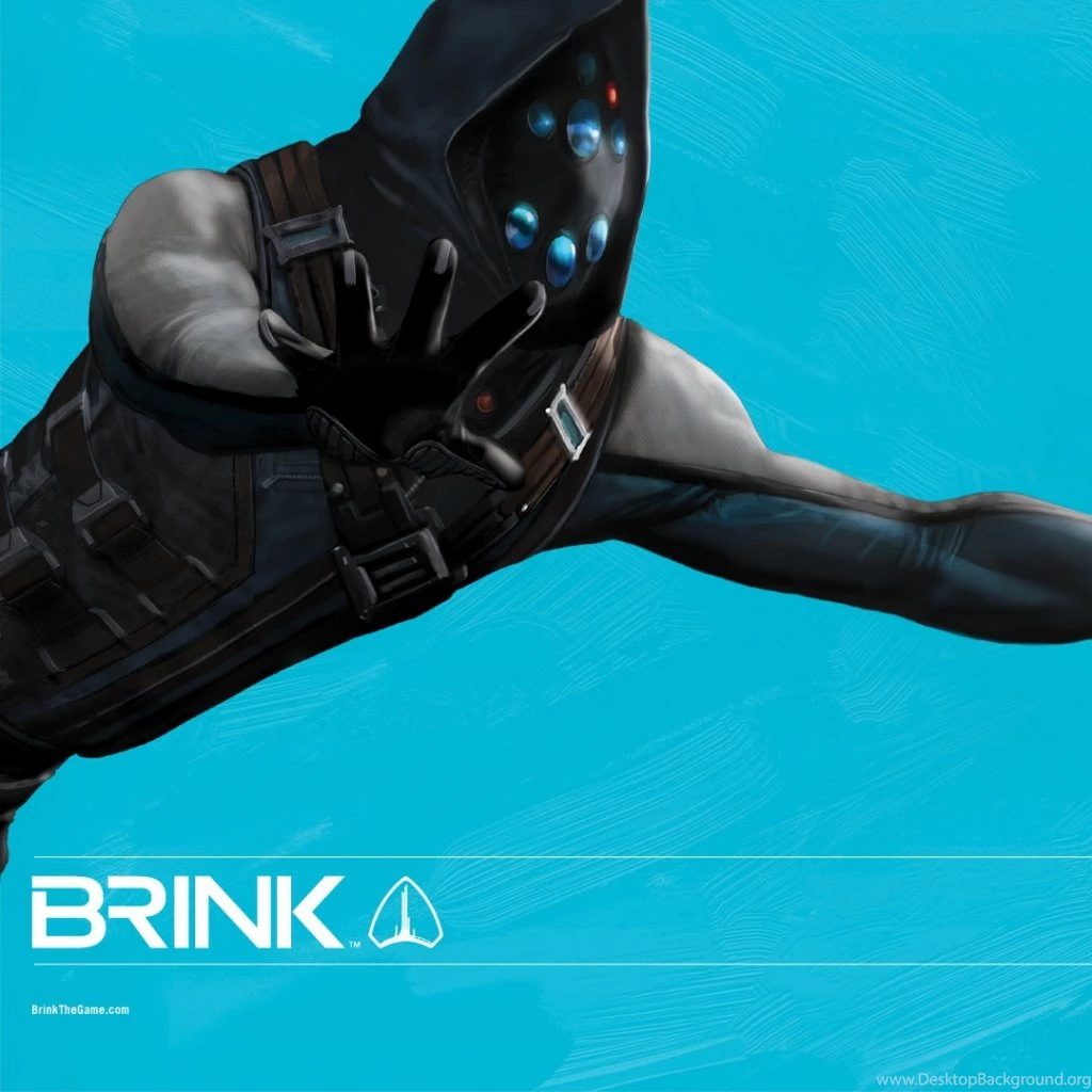 Download Wallpapers 1024x1024 Brink, Character, Pistol, Mask, Hood ...