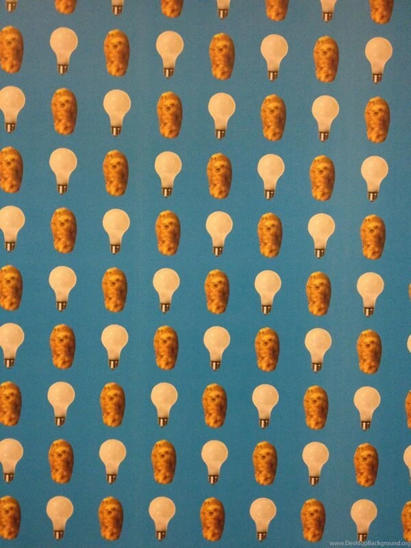 Amy Fox On Twitter: "Has The Potato And Lightbulb Wallpapers Always ...