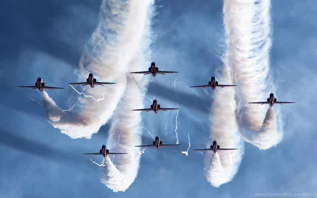 Royal Air Force Aerobatic Team HD Wallpapers