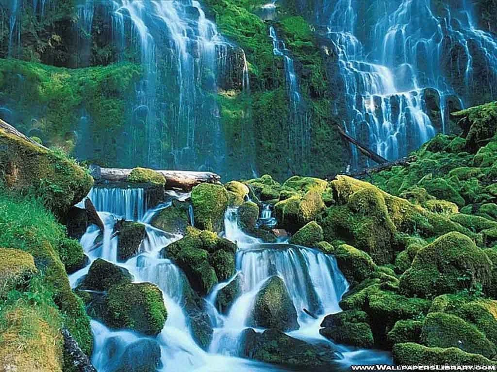 Wallpapers Christian Nature Waterfall Large 1024x768