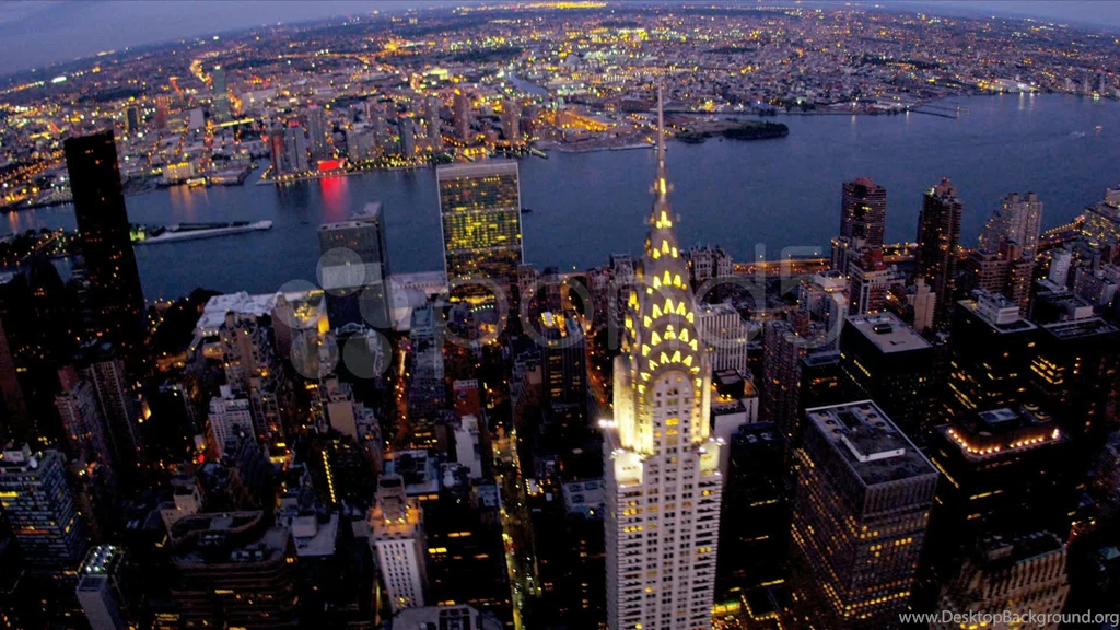 Aerial Illuminated Chrysler Building New York Stock Video 11915050 ...