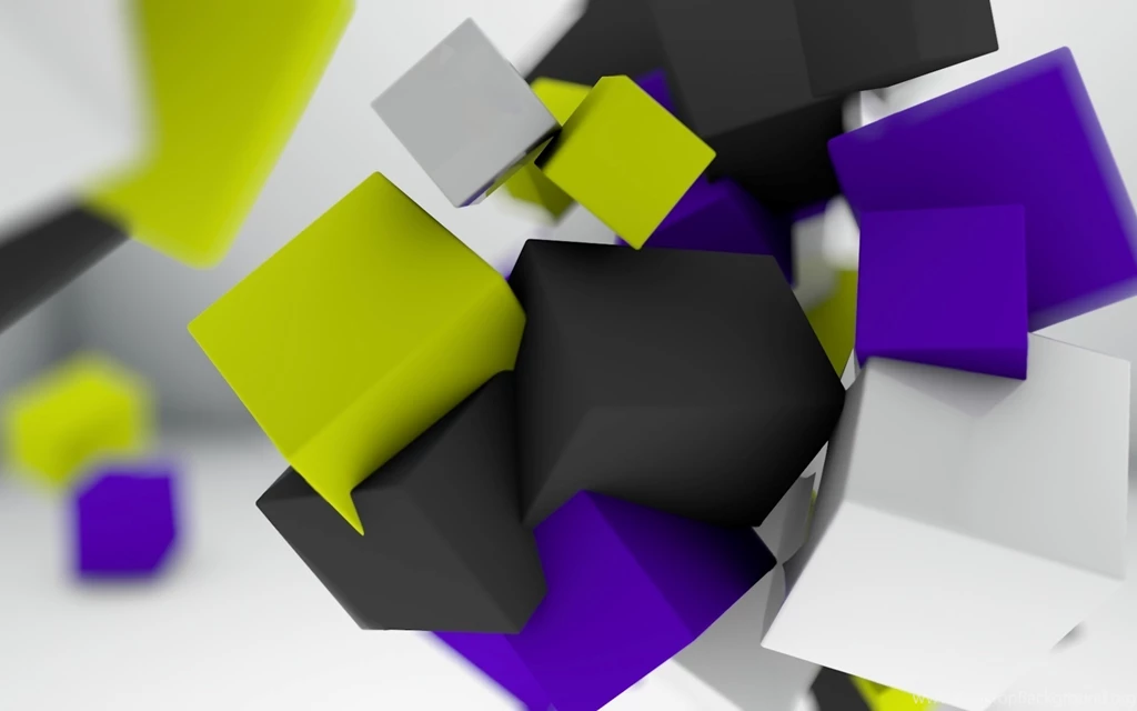 Colorful Cubes HD Wallpapers