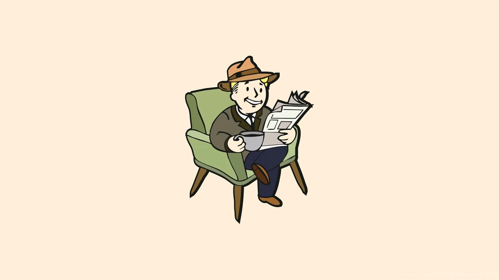 I Vectorised & Coloured This Pre war Vault Boy. Enjoy The ...