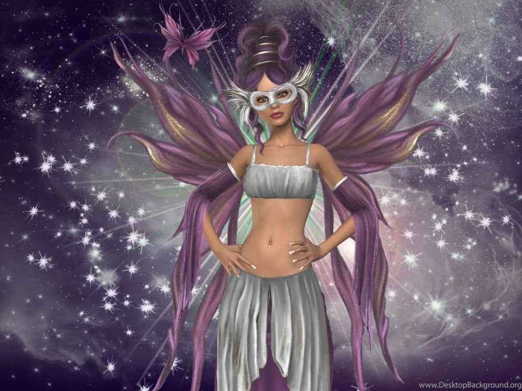 Pink Mask Fairy Backgrounds Wallpapers