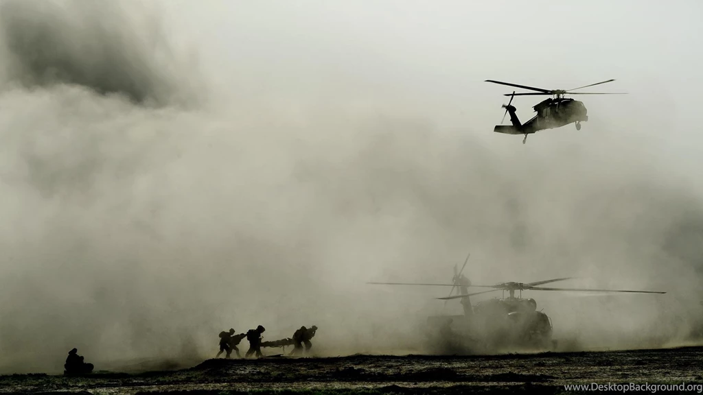 Soldiers Military Helicopters Afghanistan Swedish Wallpapers