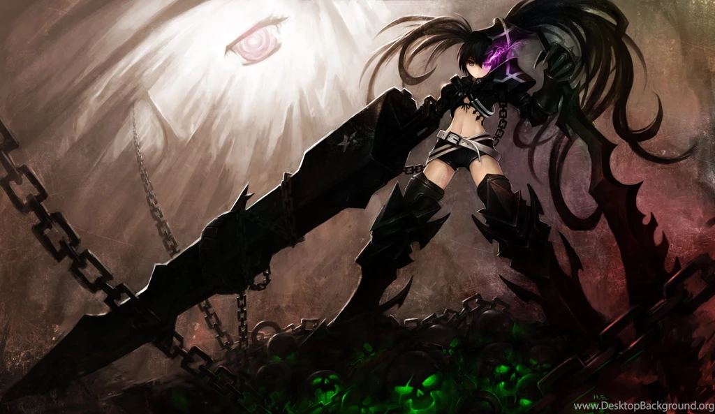 Insane Black Rock Shooter Wallpapers Free Uncalke.com