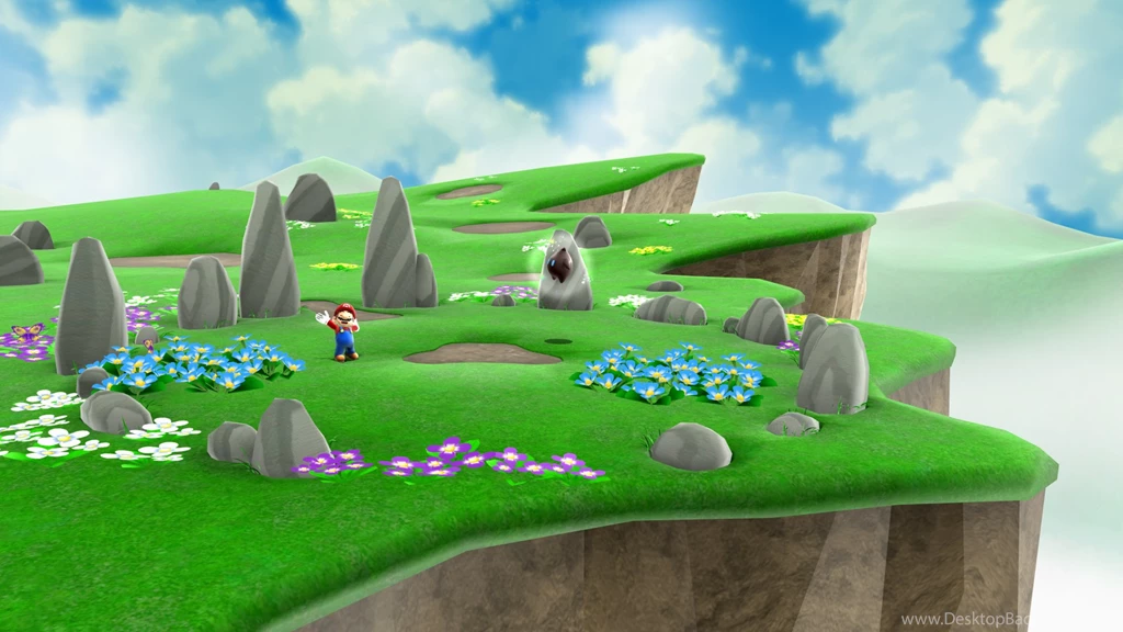 Super Mario Galaxy, Game, Wonderland Wallpaper,super Mario Galaxy ...
