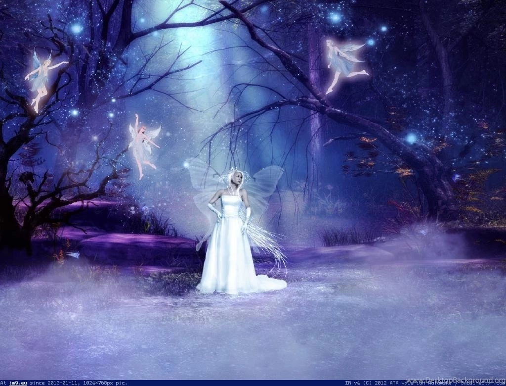 Dark Fairies And Angels