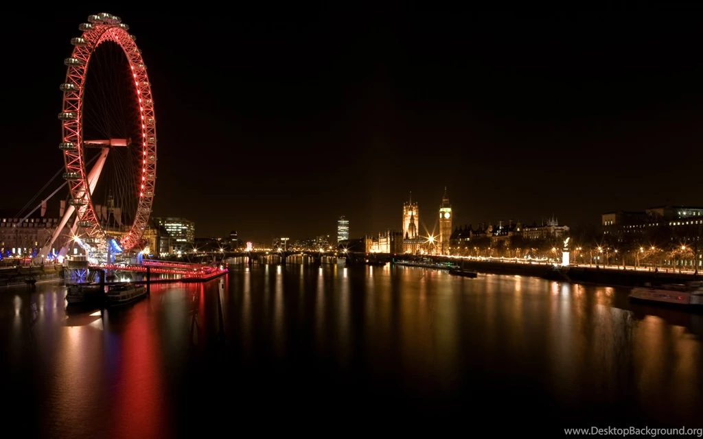 Wallpapers London Xp Cityscape Eye Free Night Desktop 1440x900 ...