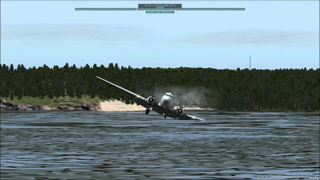 DC 3 Water Landing YouTube