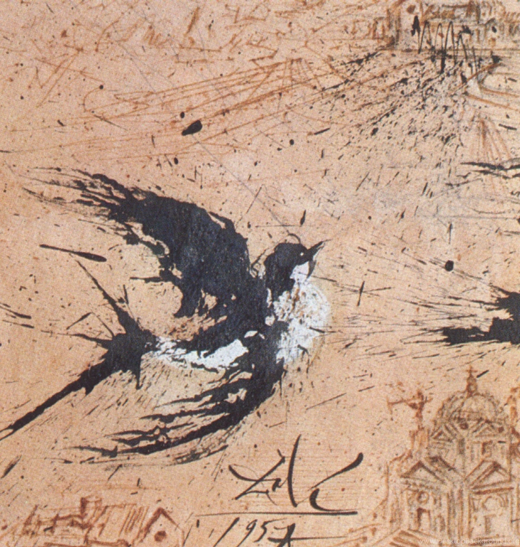 The Swallow Surrealist Salvador Dali Art Wallpapers Picture