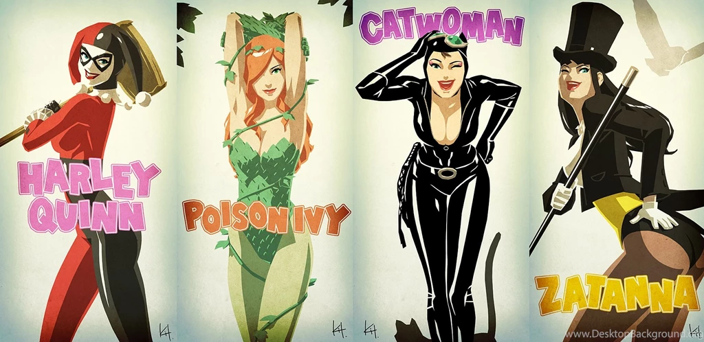 Gotham City Sirens Computer Wallpapers, Desktop Backgrounds ...