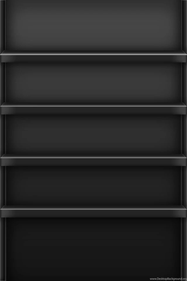Black Shelves iPhone Wallpapers / IPod Wallpapers HD Free Download