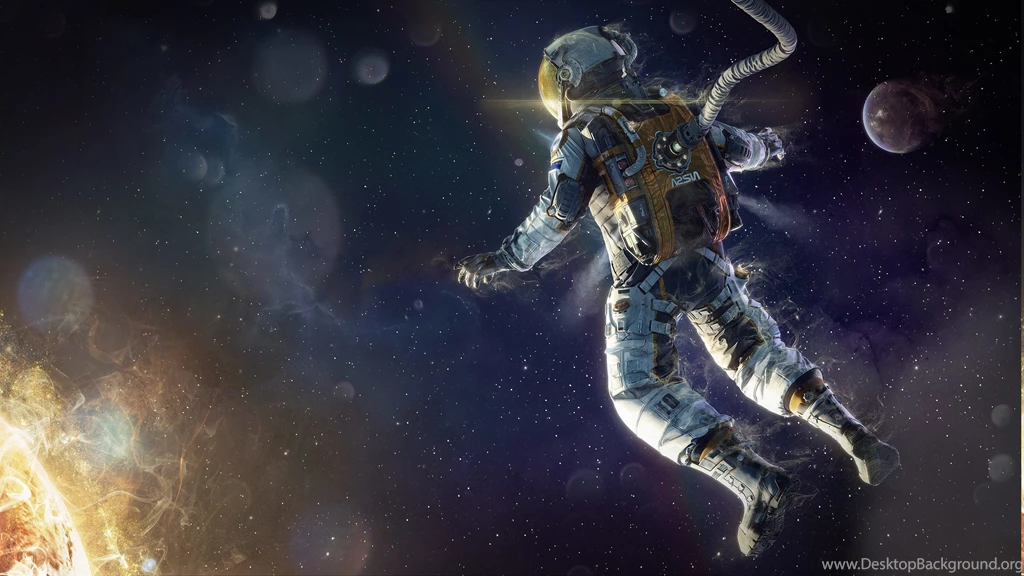 Artwork, Fantasy Art, Astronaut, Space, Stars, Sun, Digital Art ...