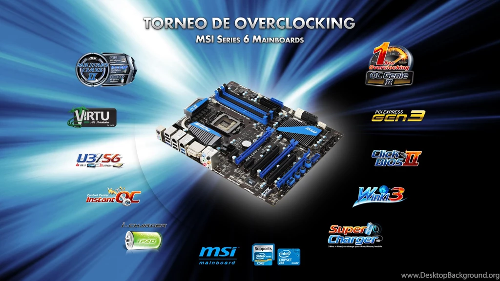 Wallpapers Msi Serie Motherboards Gan Excelentes Premios Organiza ...