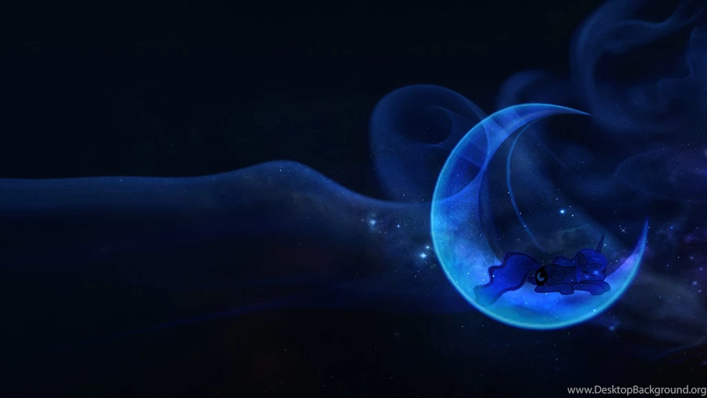 MLP:FiM Sleeping Princess Luna Wallpapers By 90Sigma And Zoxxiify ...
