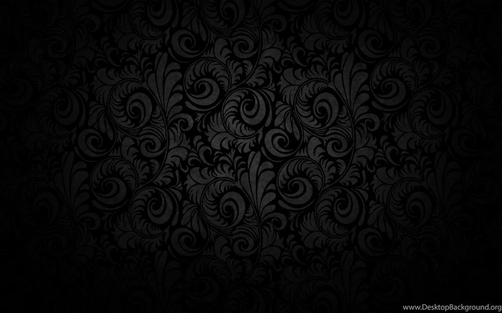 Black Backgrounds Design Floral Floral Texture Gradient Wallpapers ...
